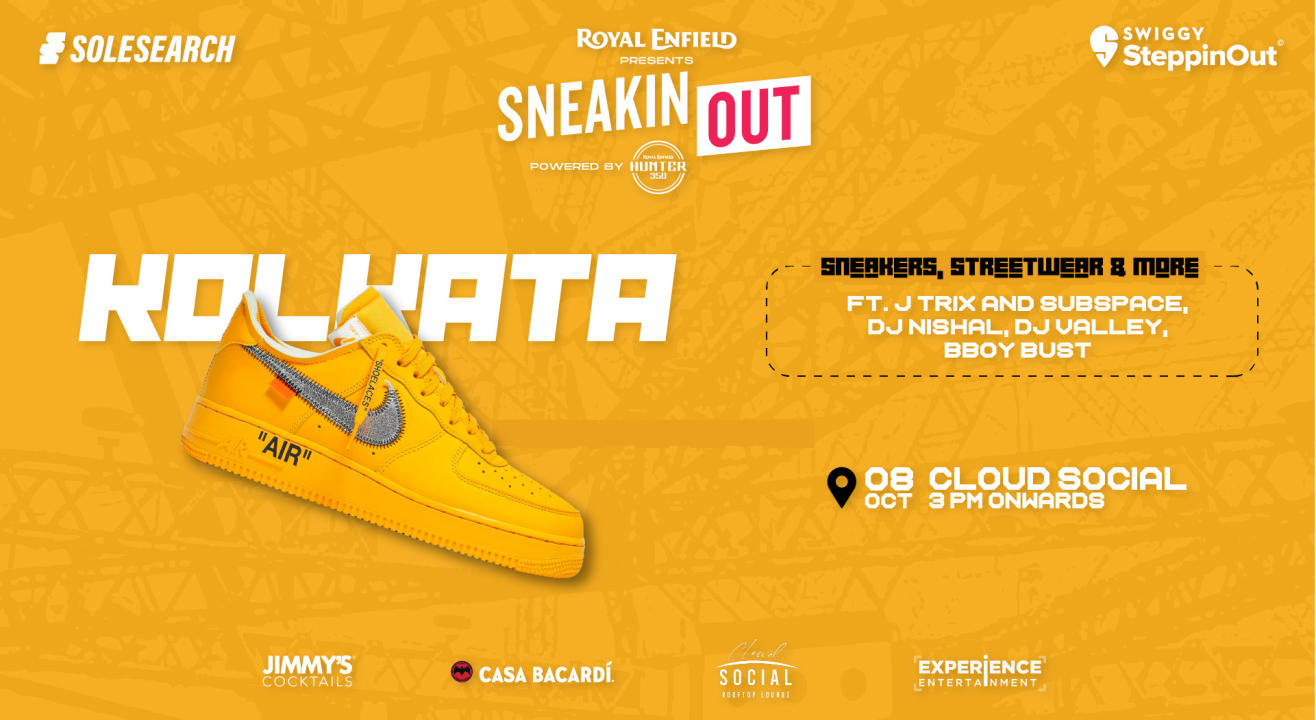 Royal Enfield presents SneakinOut 2.0 by SteppinOut x SoleSearch | Kolkata