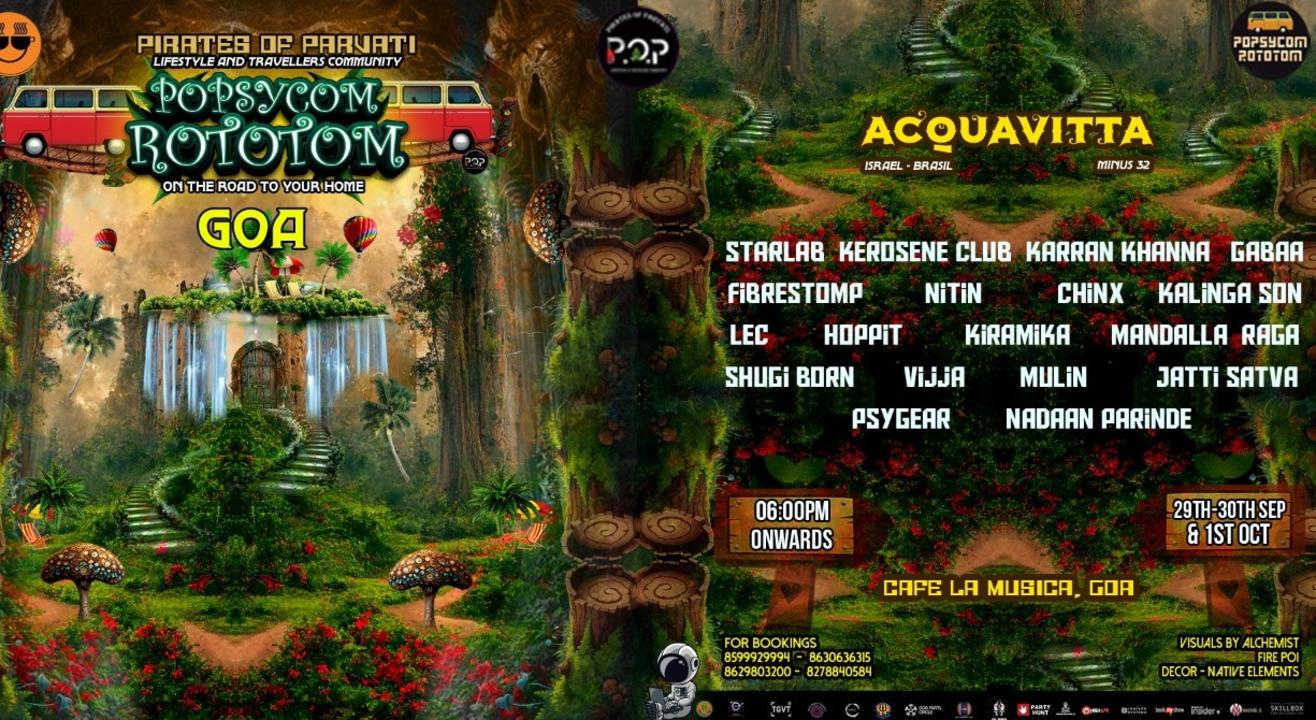 POPSYCOM ROTOTOM LIVE IN GOA