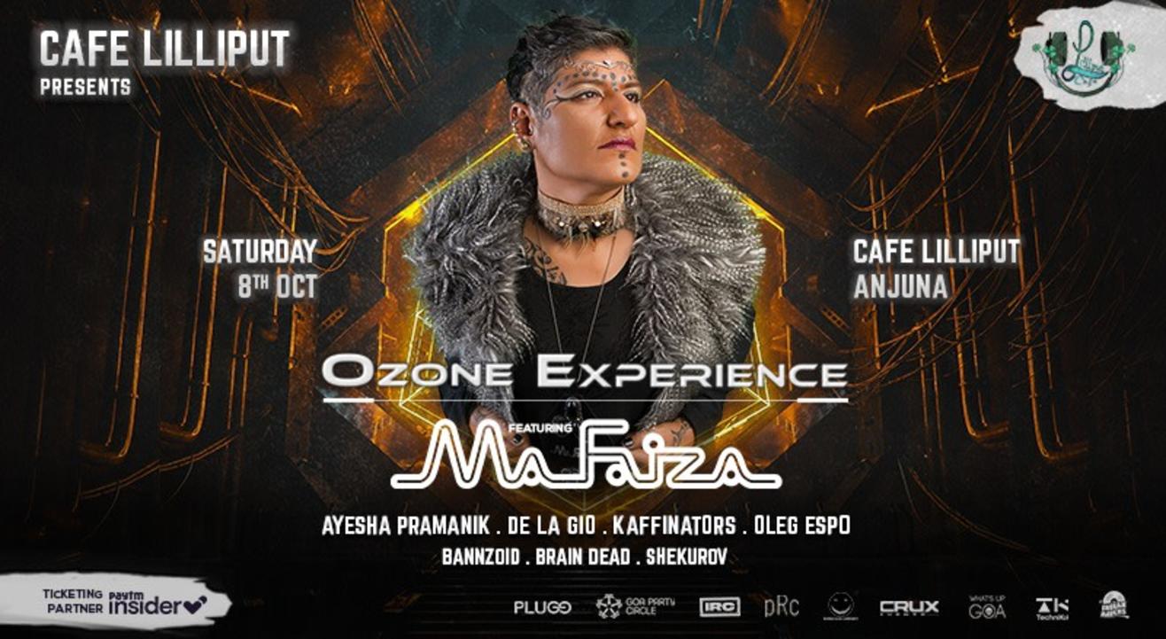 CAFE LILLIPUT PRESENTS - OZONE EXPERIENCE , FEAT  - MA FAIZA