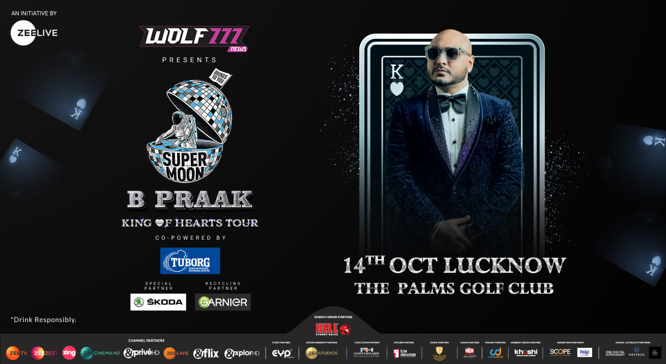 Supermoon ft. B Praak – King of Hearts Tour - Lucknow