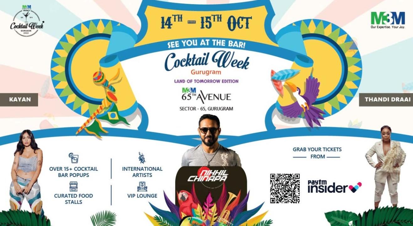 Gurgaon Cocktail Week - Land of Tomorrow Edition 2022