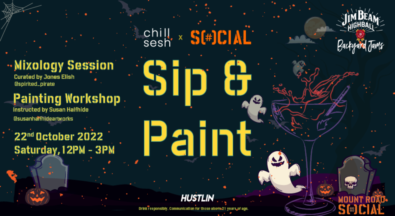 Chill Sesh - Sip & Paint | Halloween 2022