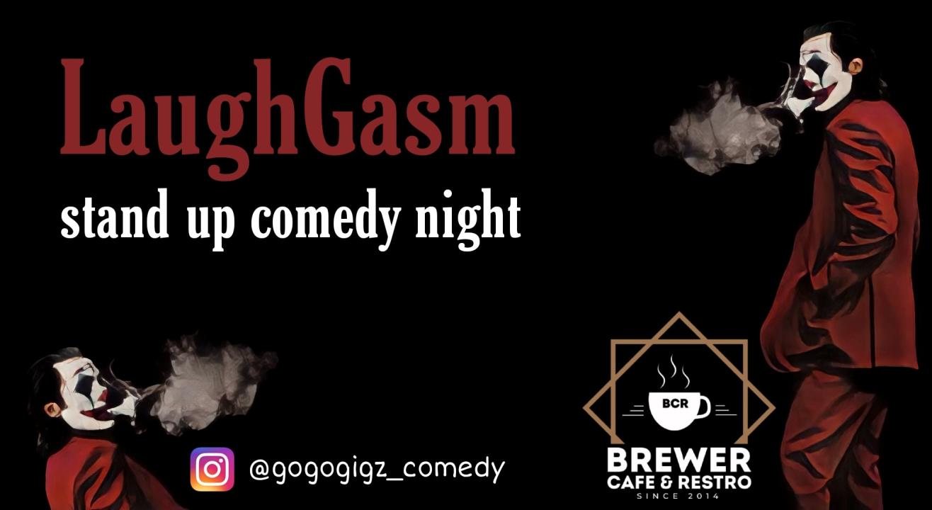 LaughGasm standup comedy night