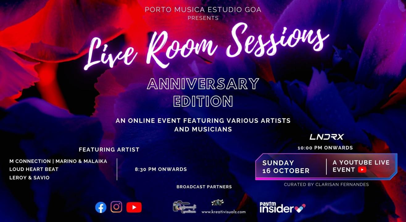 Live Room Sessions Anniversary Edition Concert | Porto Musica Estudio