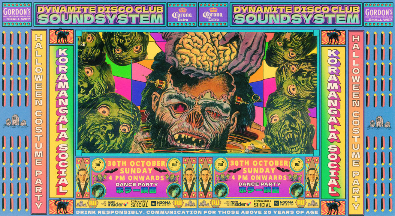 Dynamite Disco Club Soundsystem || Halloween Costume Party || #KoramanglaSocial