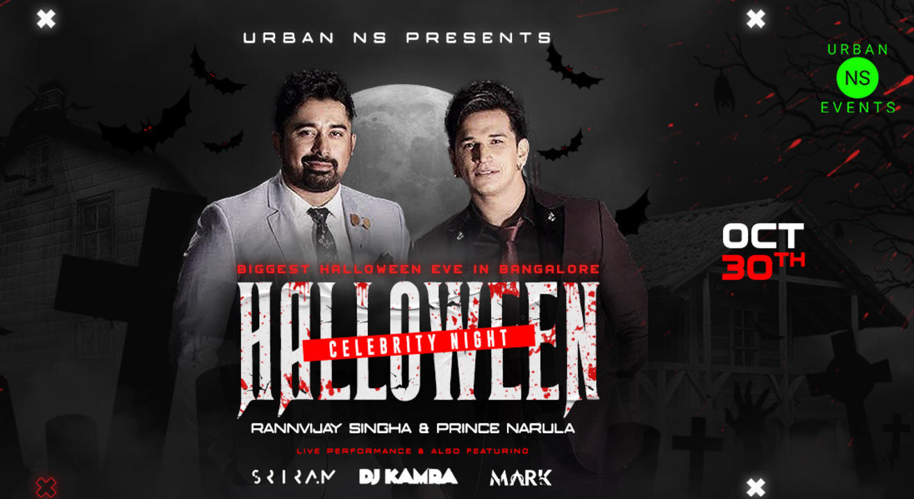 Halloween Celebrity Night with Rannvijay Singha & Prince Narula