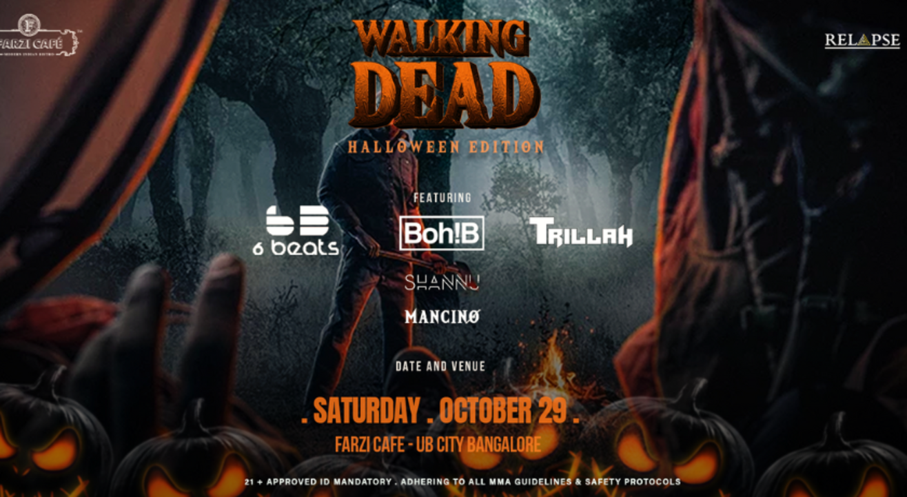 Walking Dead - Most Happening Halloween Themed Party In UB City