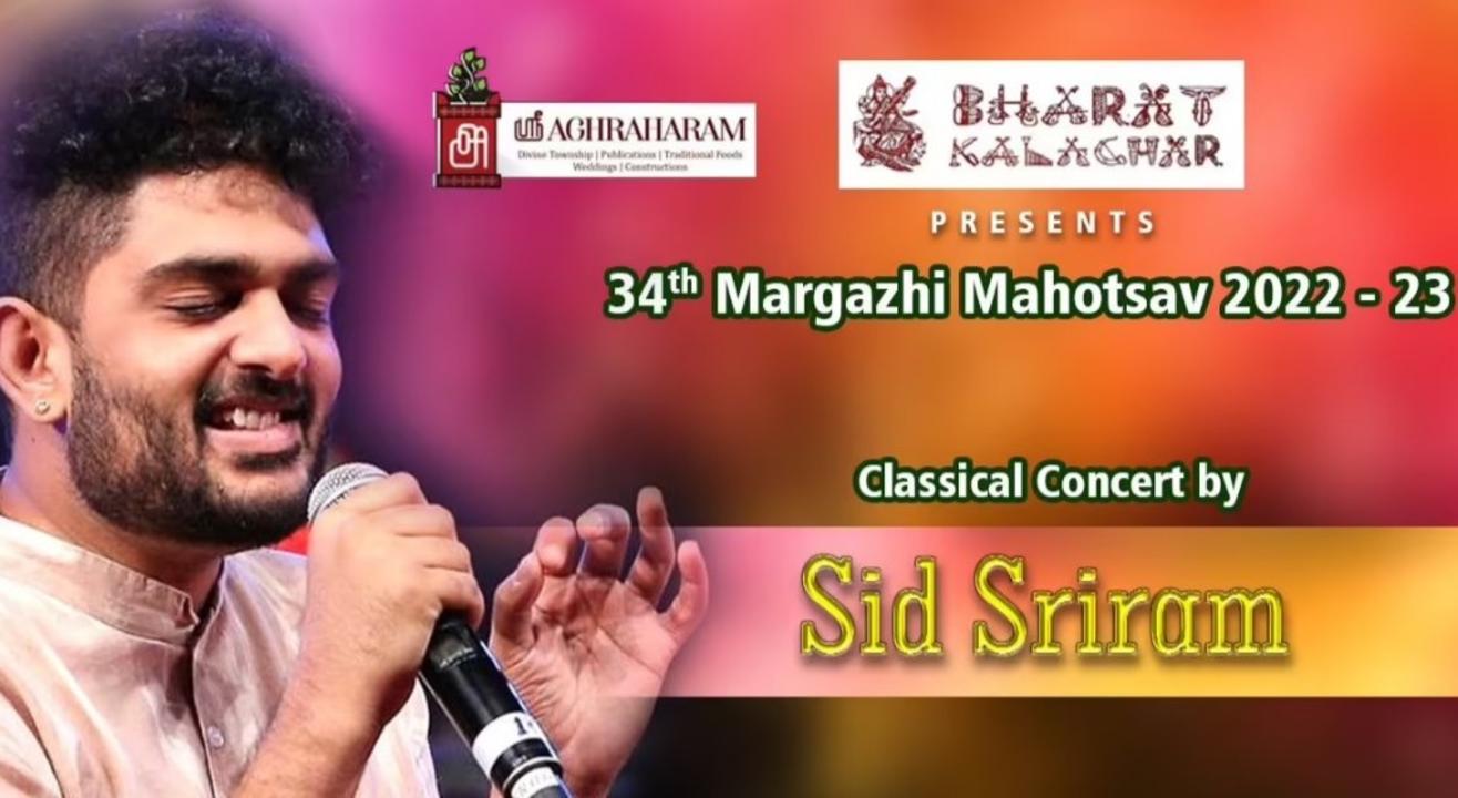 Classical Concert by SID SRIRAM