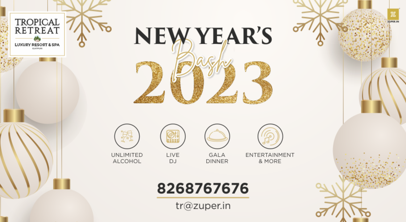 New Year's Eve @Tropical Retreat - 2023 | NYE 2023