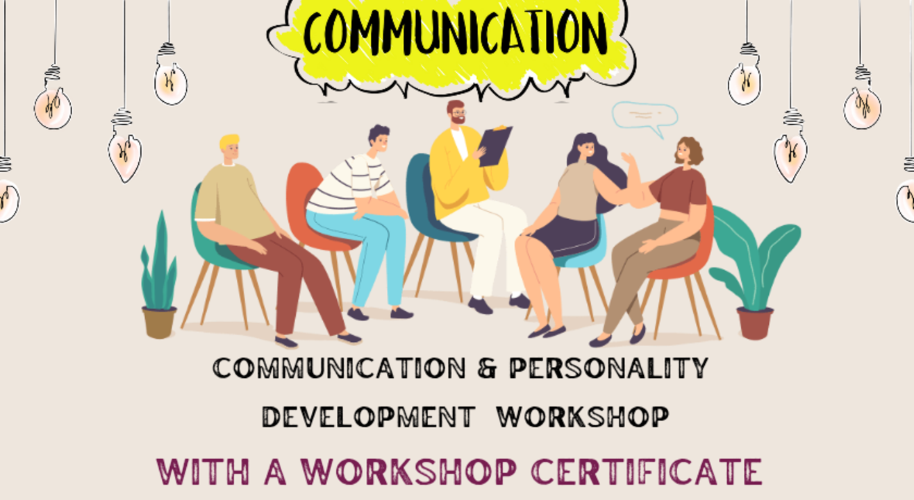 COMMUNICATION & PERSONALITY DEVELOPMENT WORKSHOP-CERTIFIED