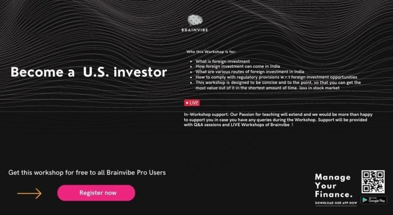 Become a U.S. Investor