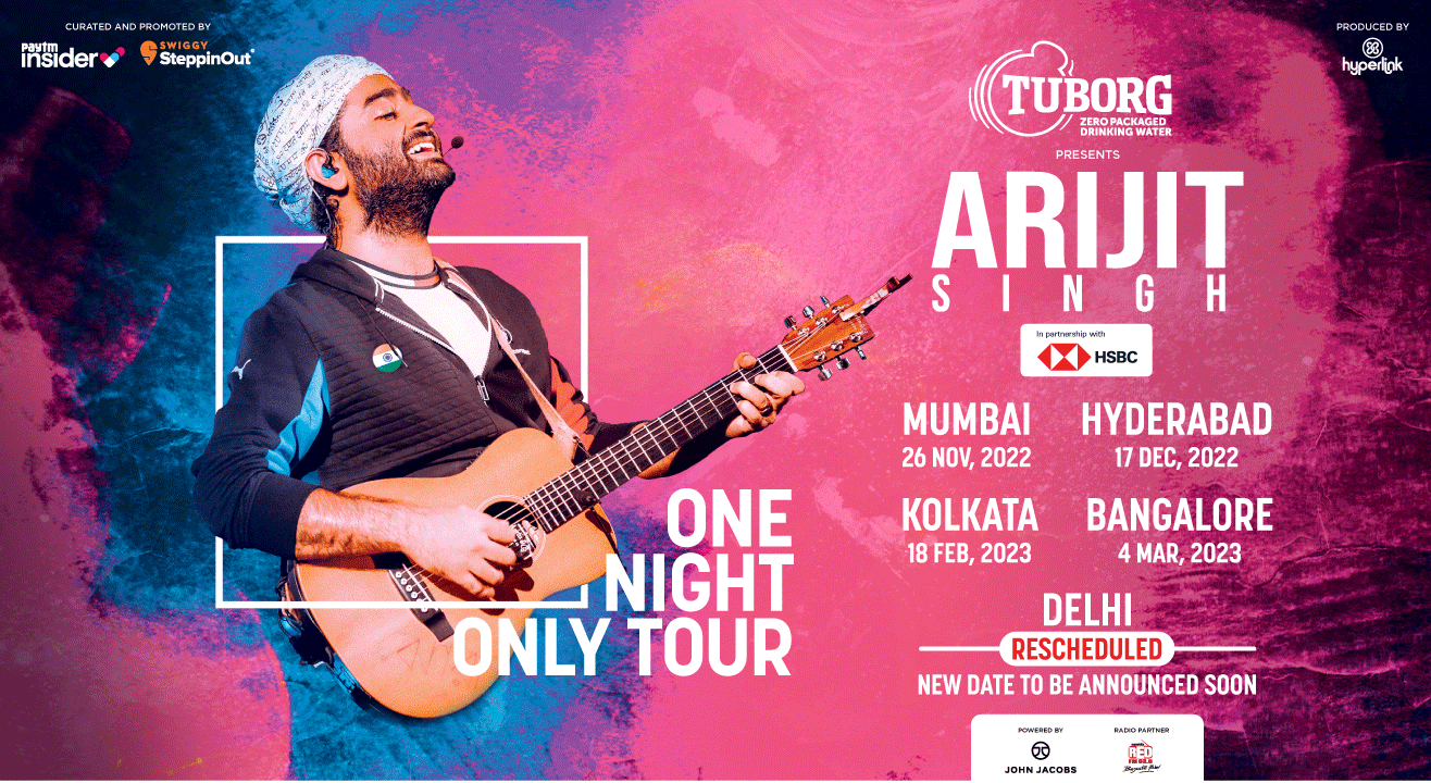 Arijit Singh LIVE on the One Night Only Tour! 🥳