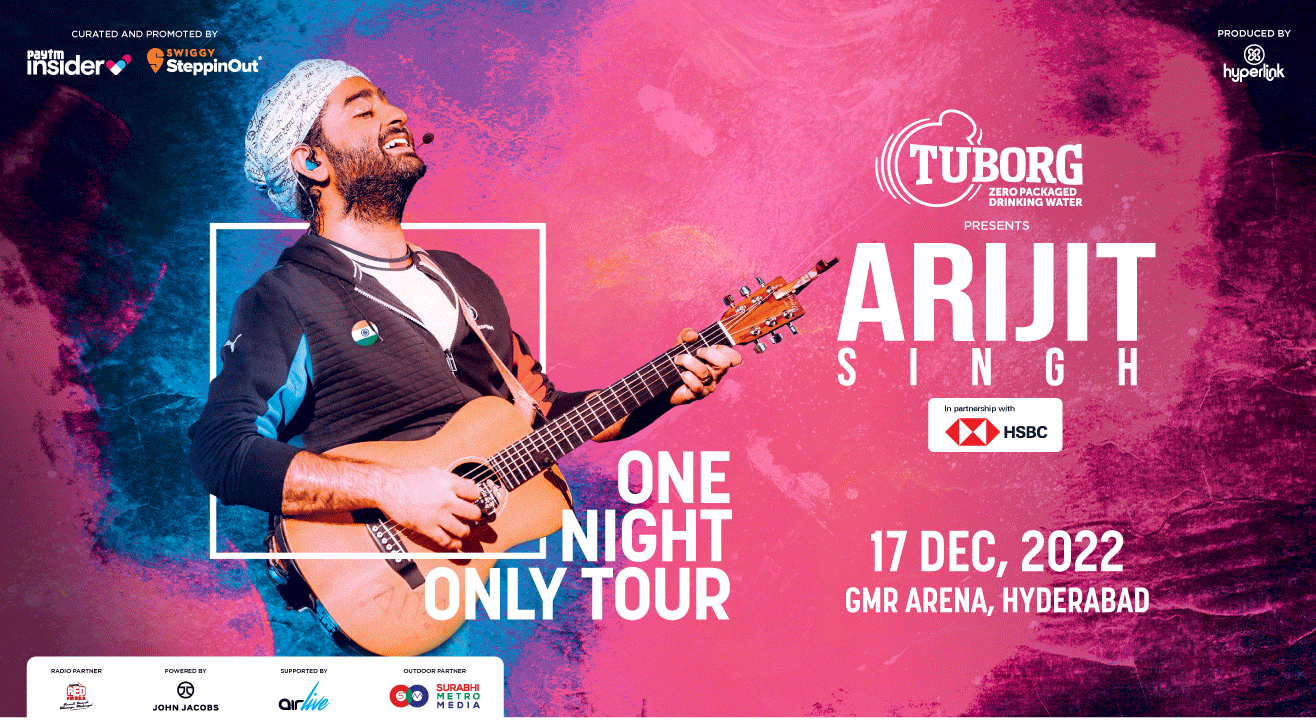 Arijit Singh - One Night Only Tour, Hyderabad 2022