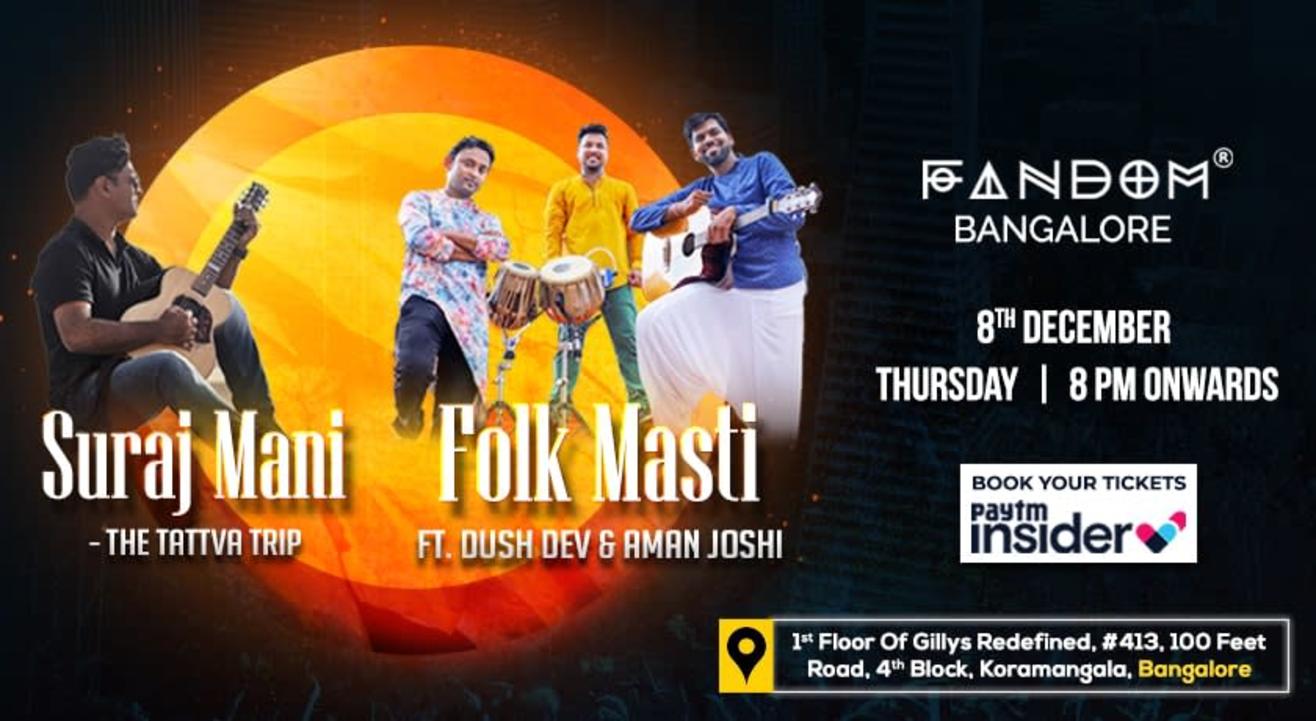 Folk Masti × Suraj Mani - The Tattva Trip Live