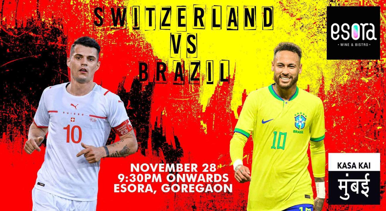 SWITZERLAND VS BRAZIL FAN MEET - ESORA, GOREGAON