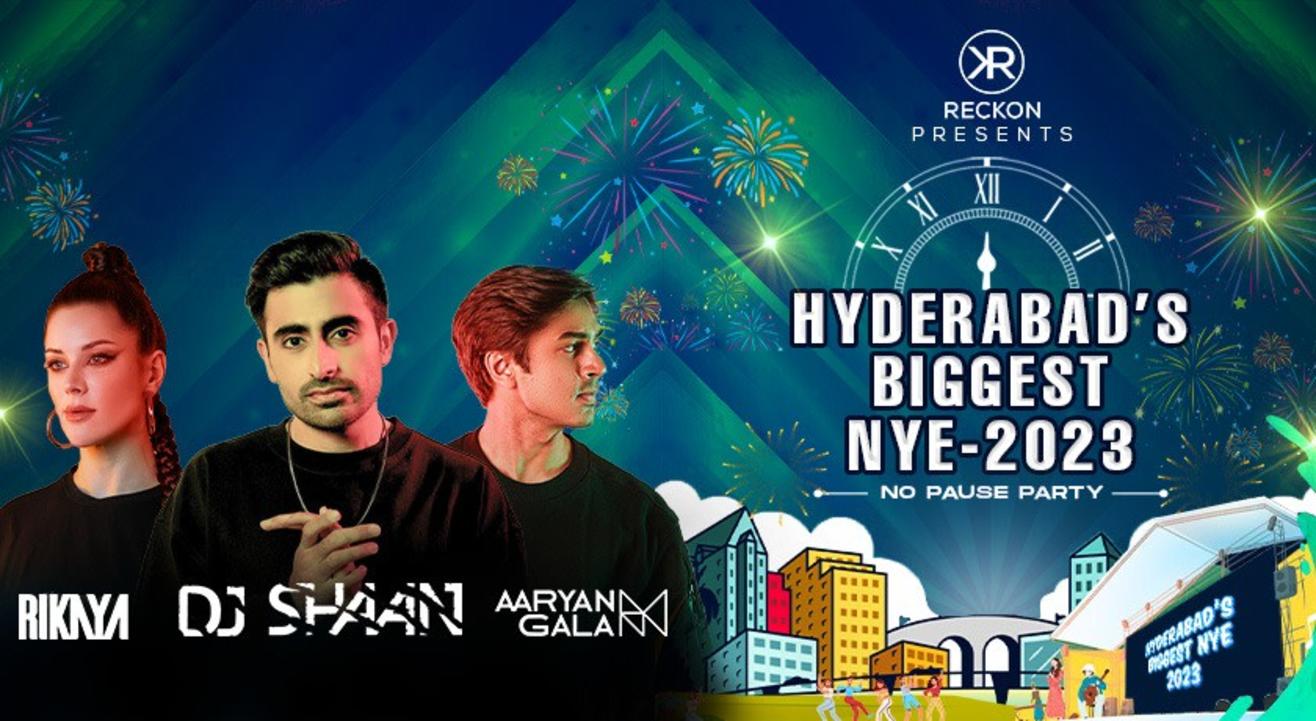 Hyderabad's Biggest NYE - 2023 "No Pause Party" | NYE 2023