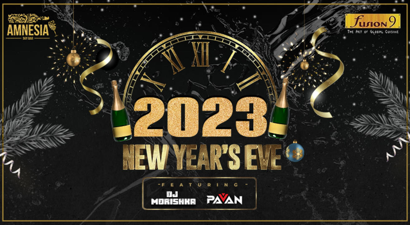 New Year's Eve 2023 @ Amnesia Sky Bar | NYE 2023