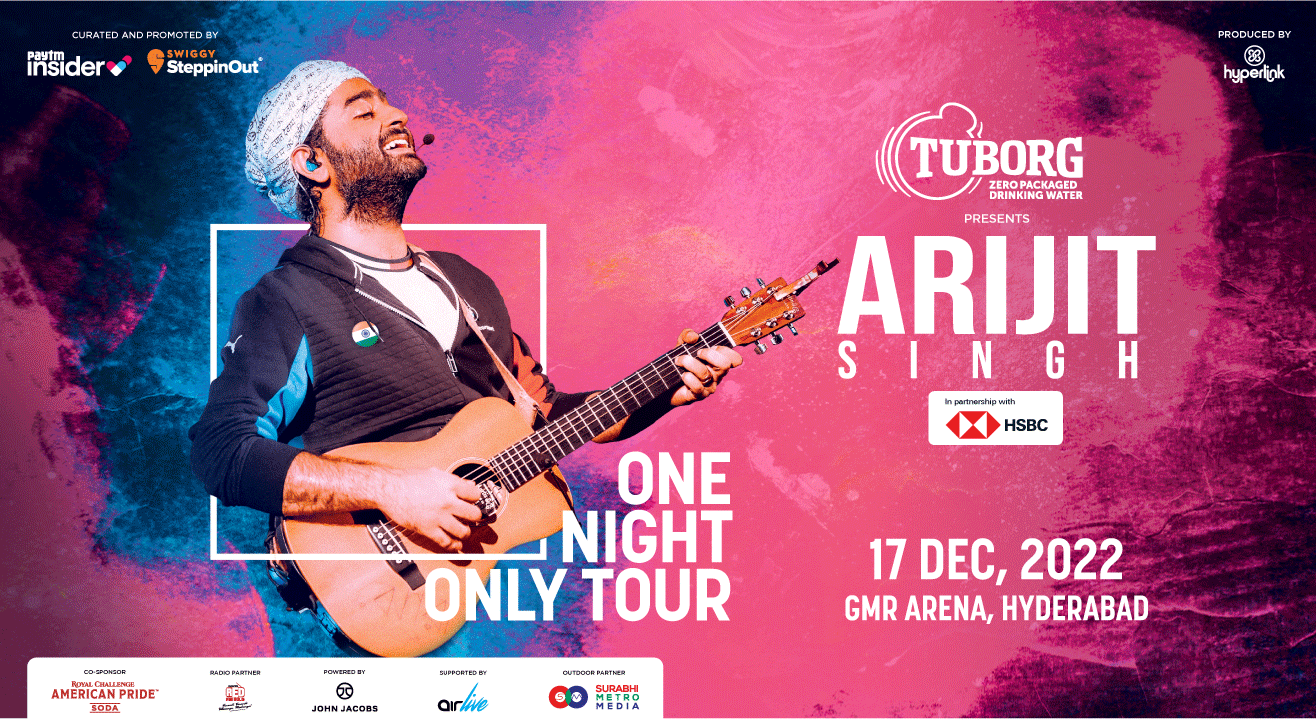 Arijit Singh - One Night Only Tour, Hyderabad 2022