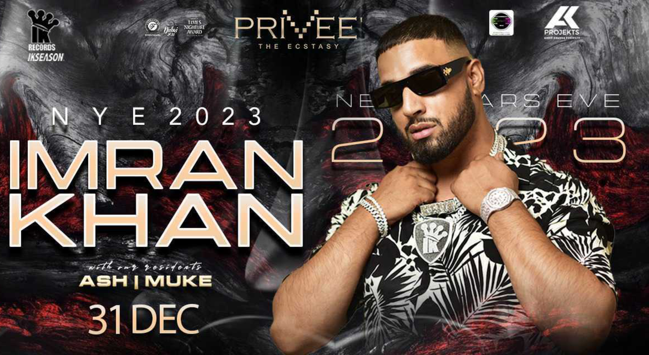 Imran Khan Live on New Year's Eve @Priveé The Ecstacy, Hotel Shangri -La Eros | NYE 2023