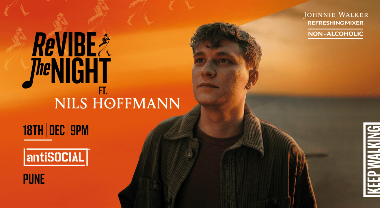 Tickets Now Available At Gate - Nils Hoffmann | antiSOCIAL Pune