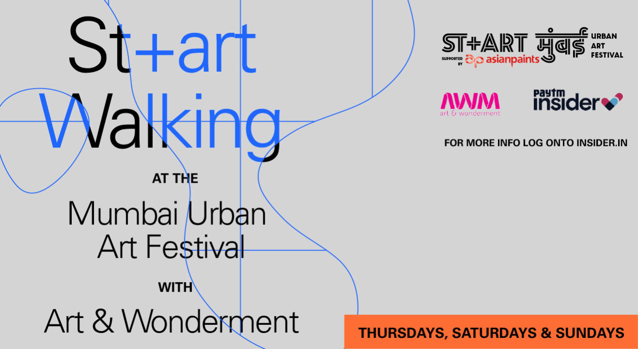 St+art Walking at Mumbai Urban Arts Festival with Art & Wonderment