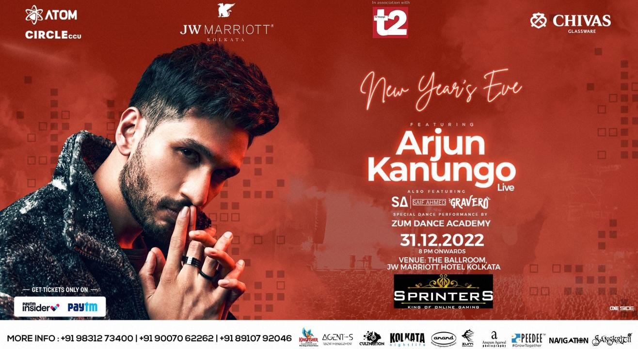 New Year's Eve with Arjun Kanungo I JW Marriott I Kolkata | NYE 2023