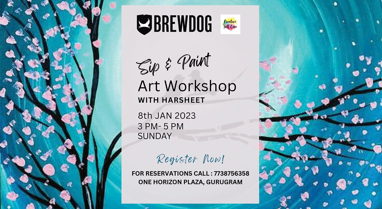 Sip and Paint - Art workshop