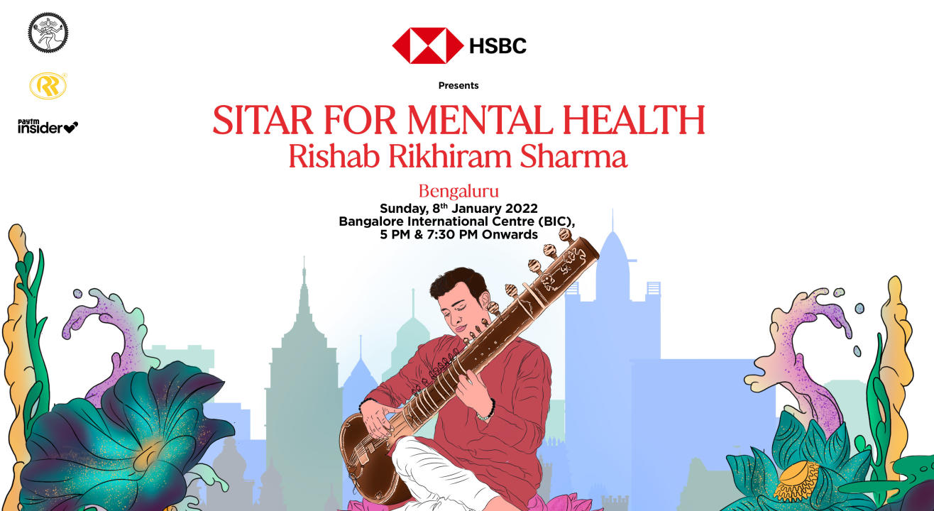 HSBC presents 'Sitar for Mental Health' by Rishab Rikhiram Sharma at BIC in Bengaluru on 8th Jan, 2023