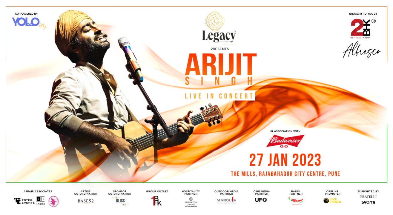 Arijit Singh Live in Pune - 2023