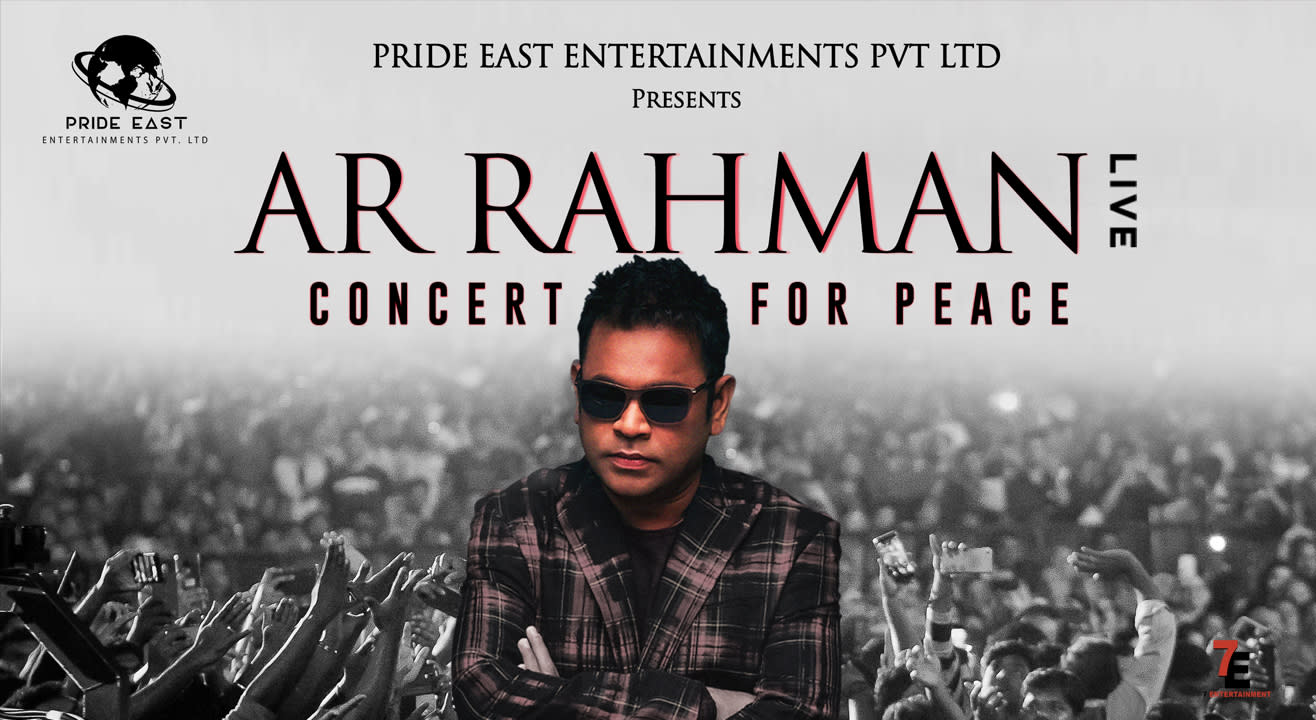 A.R RAHMAN CONCERT FOR PEACE