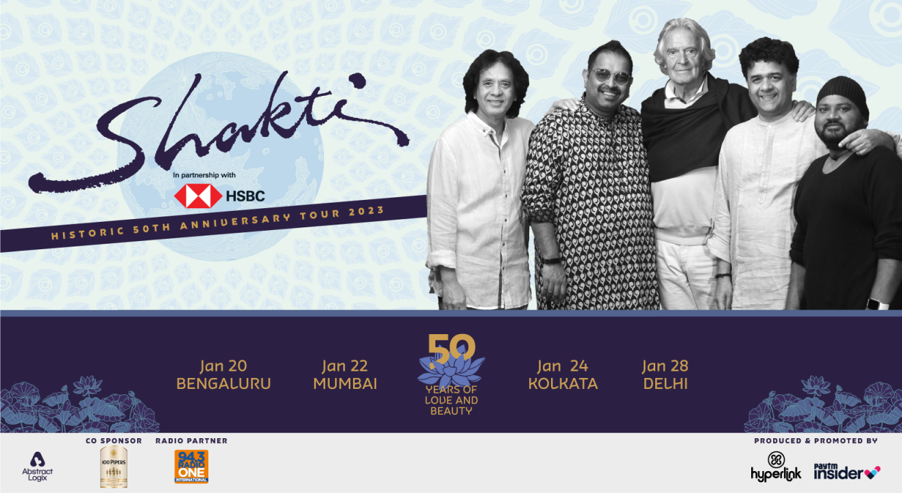 The Legendary Indo-Jazz Fusion Group ‘Shakti’ all set to perform in India.