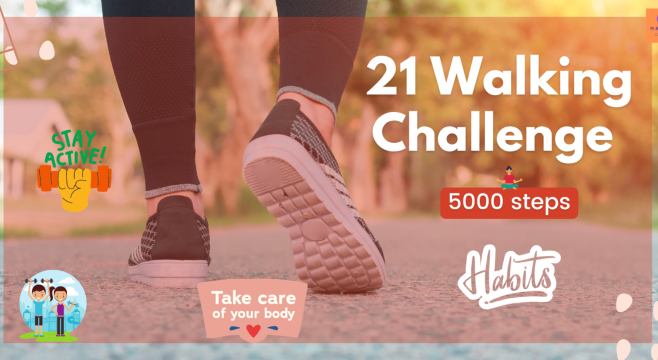 21 Days Walking Challenge [ 2023 New Year Special ]