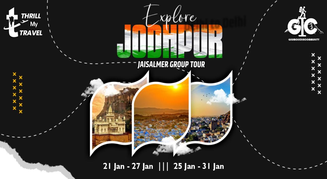 Backpackers Jodhpur Jaisalmer Longewala Group Tour From Delhi