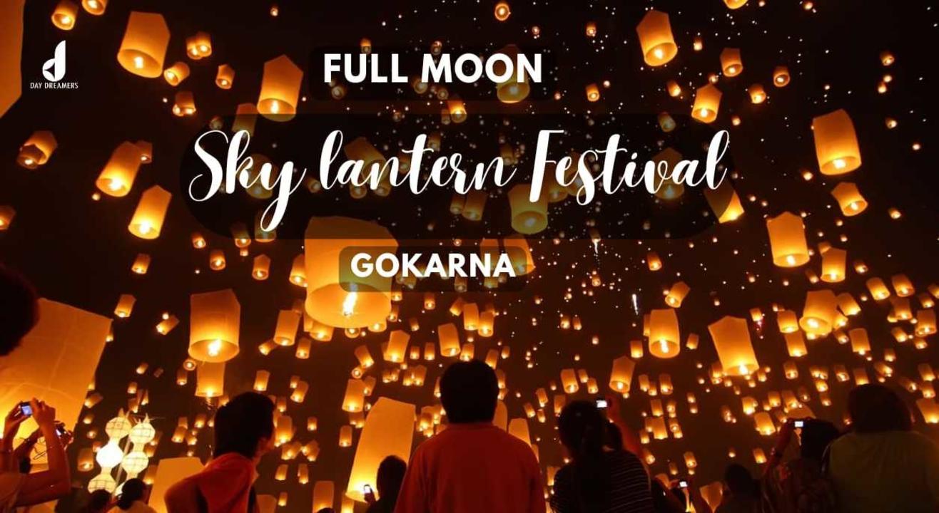 Sky Lantern Festival in Gokarna 