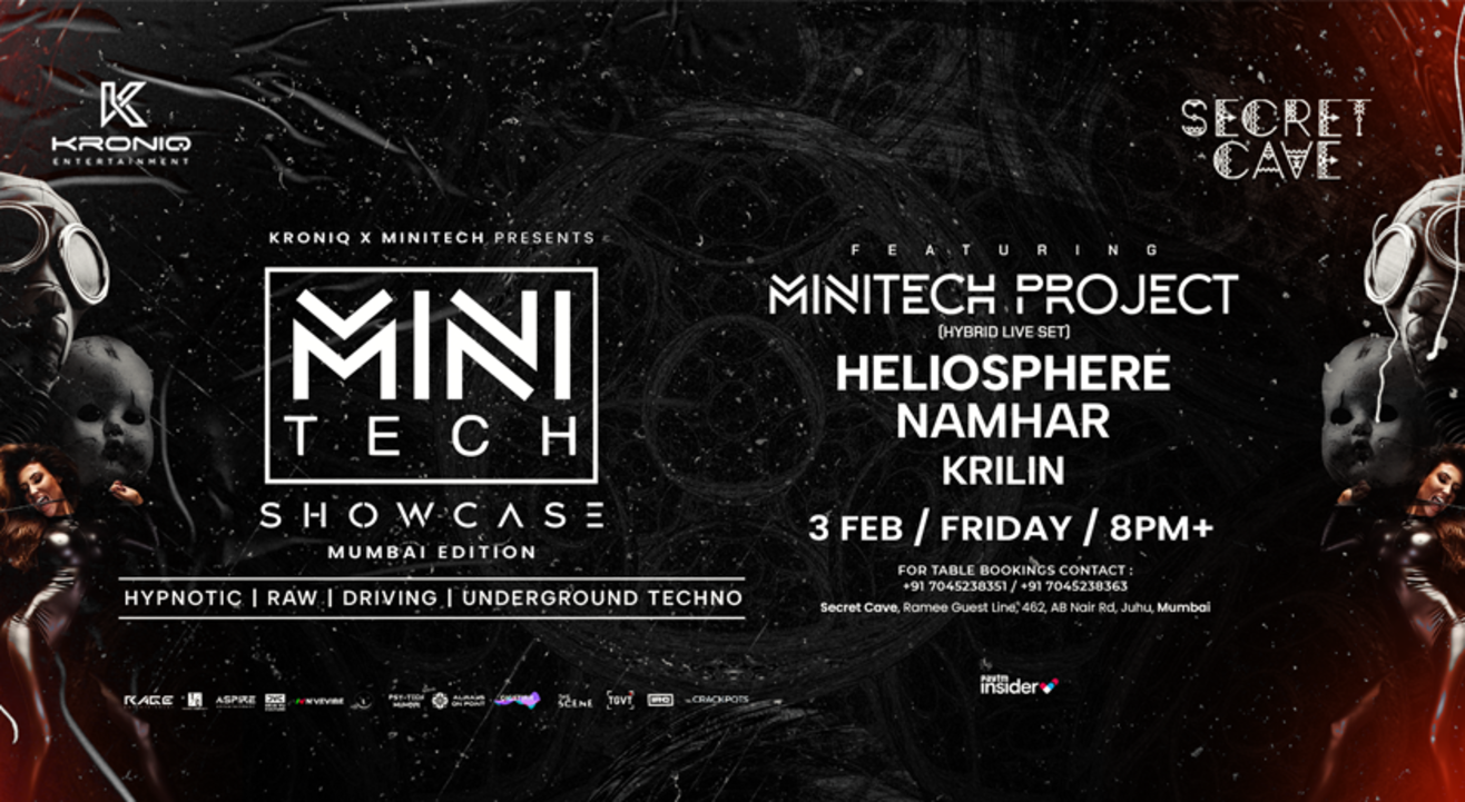 MINITECH PROJECT @SecretCave on Friday 3rd Feb