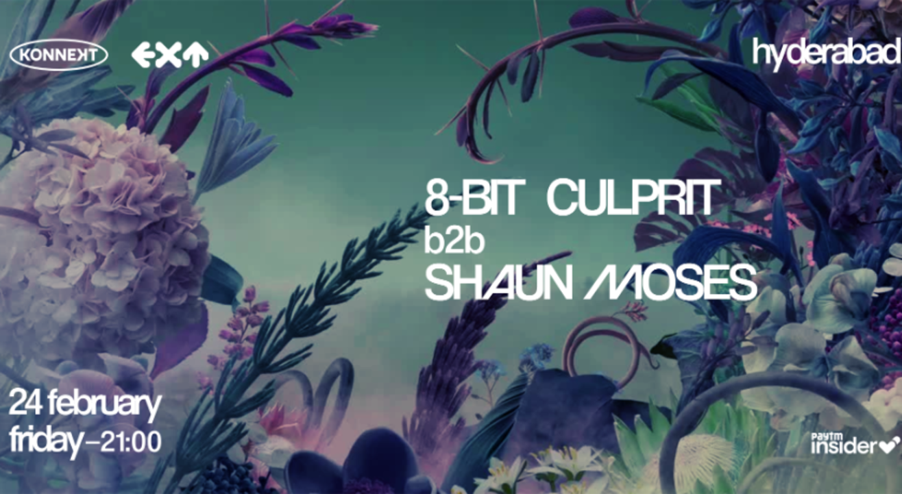 EXT & Konnekt Present 8-Bit Culprit b2b Shaun Moses Live