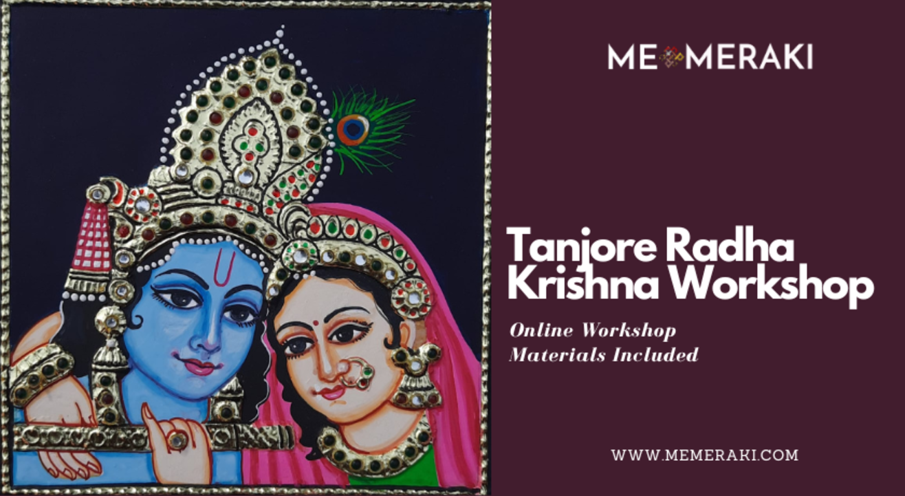 Tanjore Art - Radha Krishna Workshop