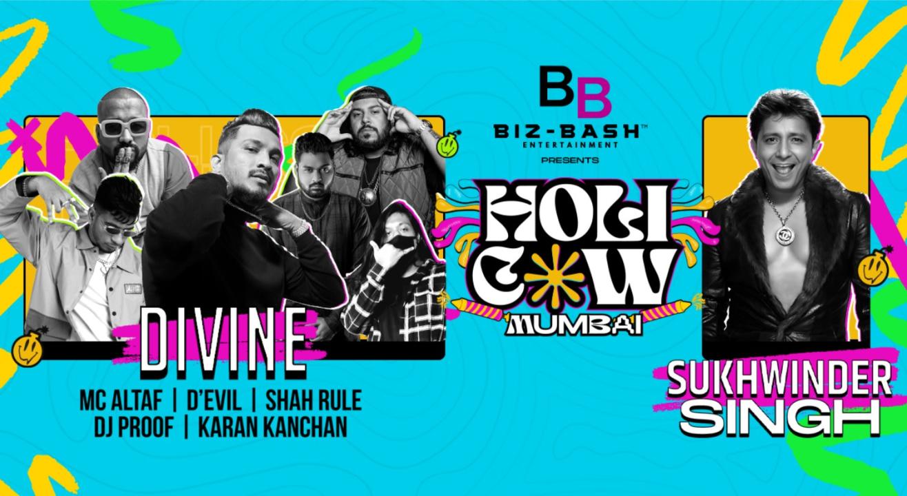 Holi Cow Mumbai | DIVINE | Sukhwinder Singh | Holi 2023