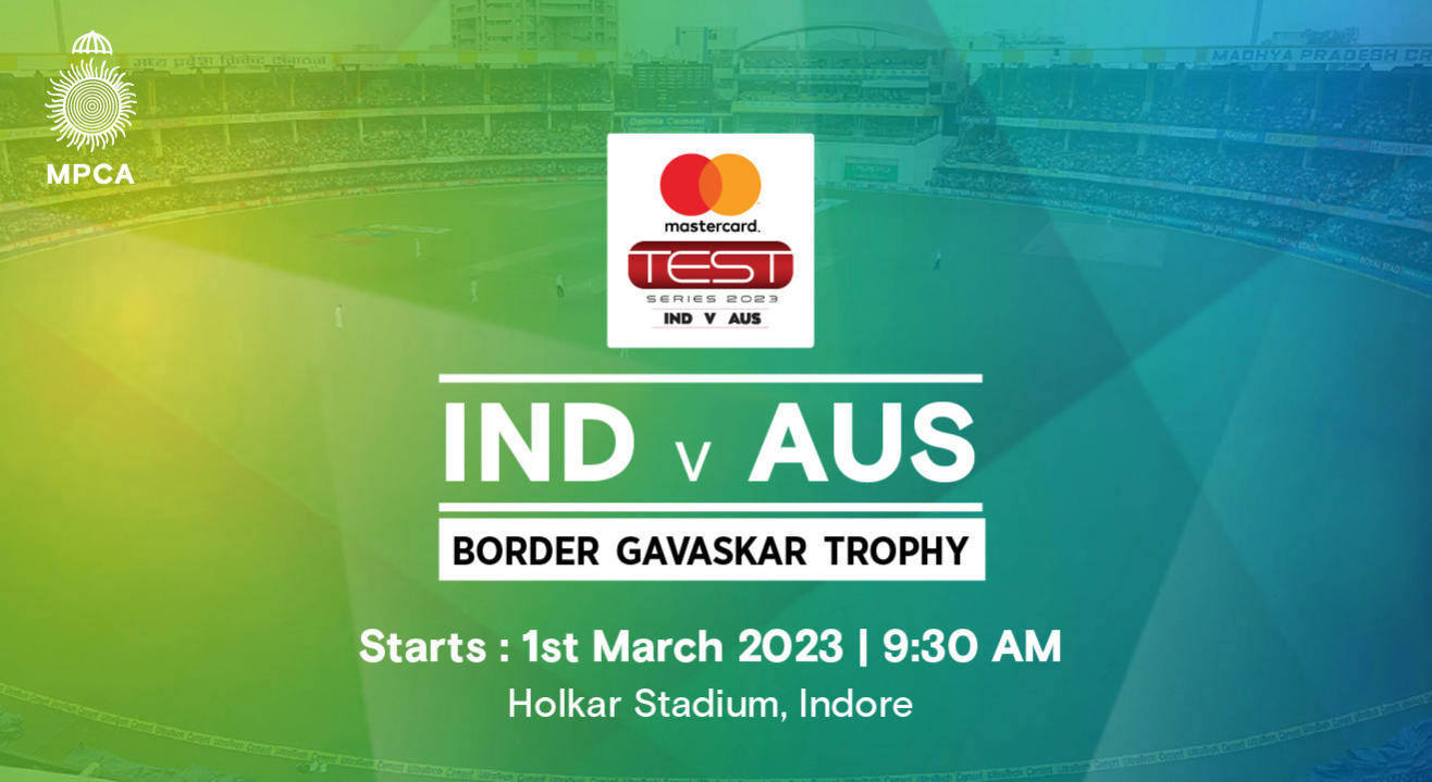 Mastercard Series 3rd Test: India v Australia, Indore