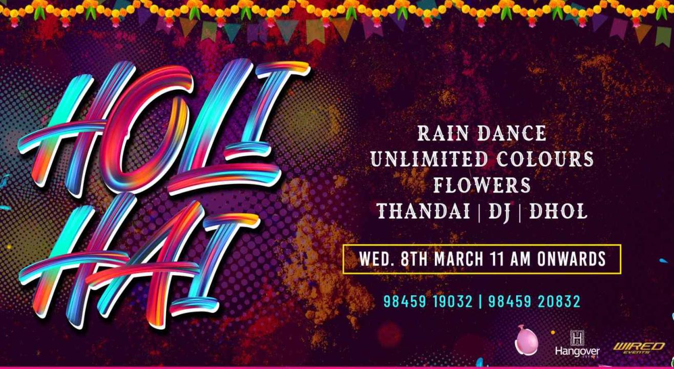 Bangalore's Biggest HOLI Festival @ Goldrush Brews | Holi 2023