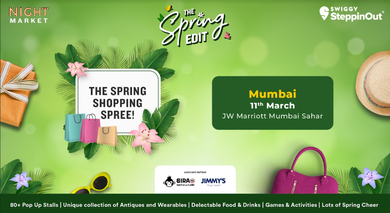 Swiggy SteppinOut Night Market - The Spring Edit | Mumbai