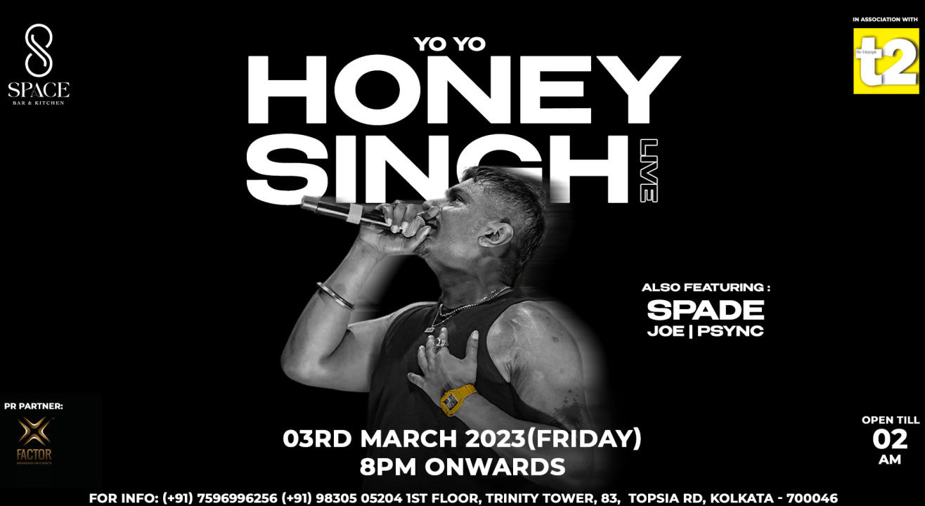 Yoyo Honey Singh live at SPACE Bar and Kitchen 