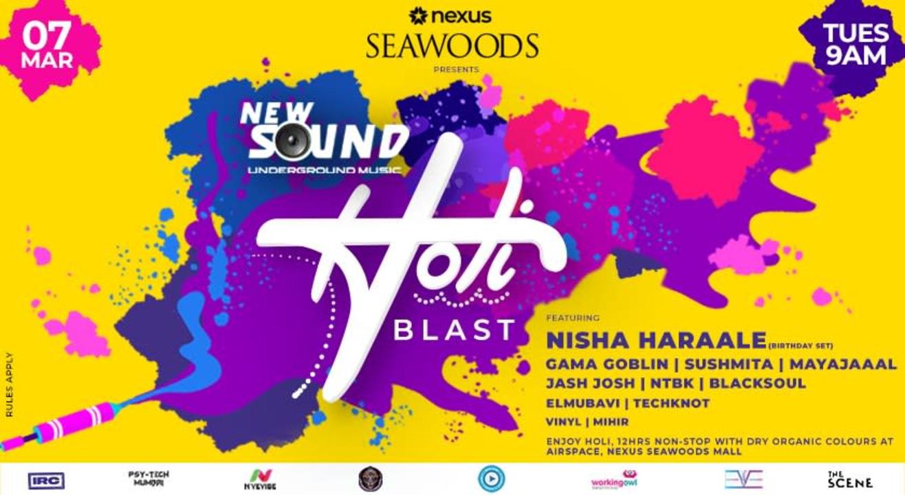 Holi Blast - Nexus Seawoods Mall | Holi 2023