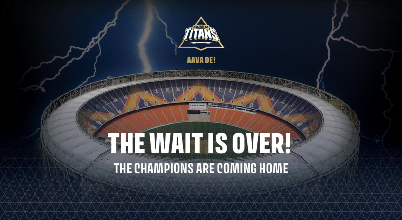 Gujarat Titans to unveil tickets for their first match of TATA IPL