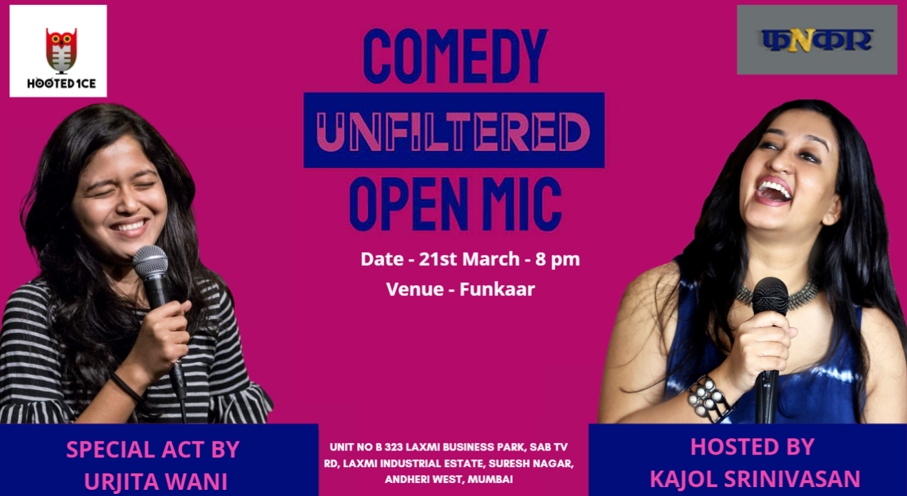 Comedy Unfiltered Open Mic ft. Urjita Wani