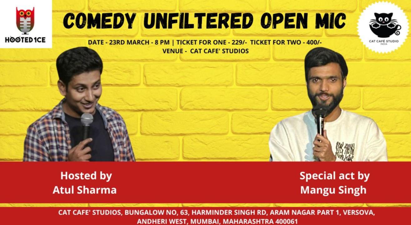 Comedy Unfiltered Open Mic ft. Mangu Singh