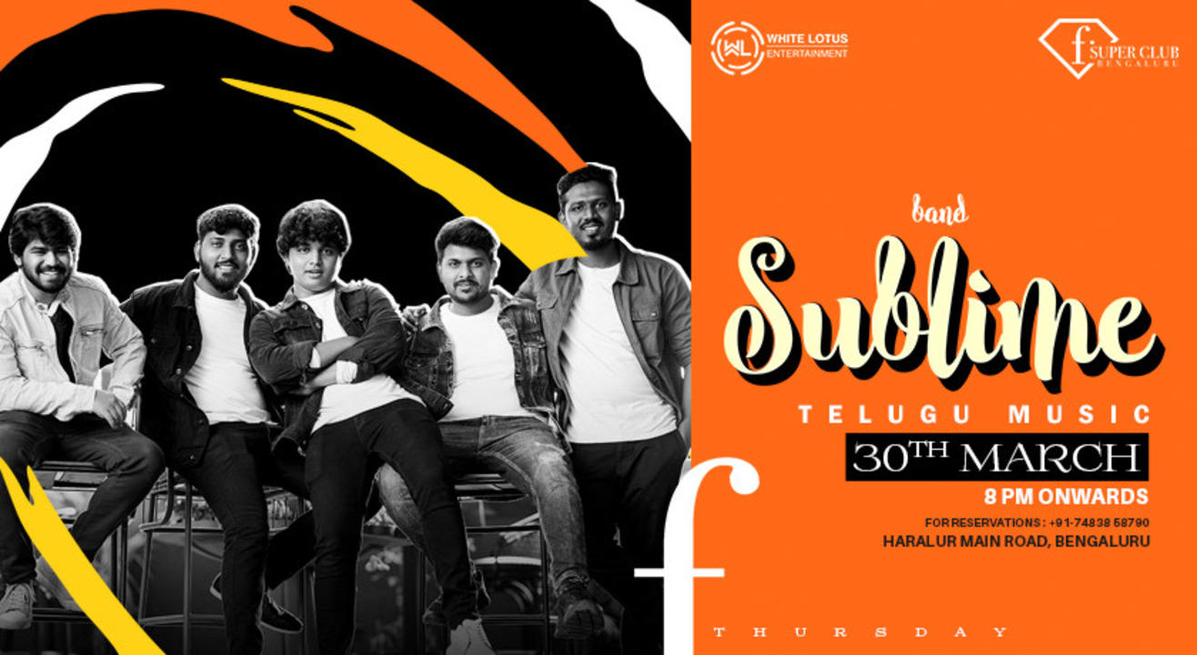 F Super Club Presents SUBLIME Live 30th March