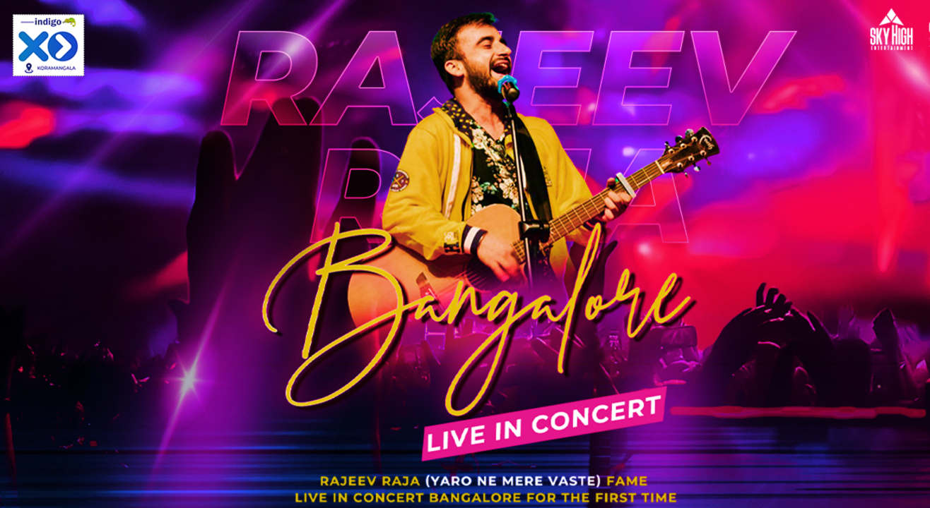 Rajeev Raja live in Bangalore (Yaro ne mere vaste fame)