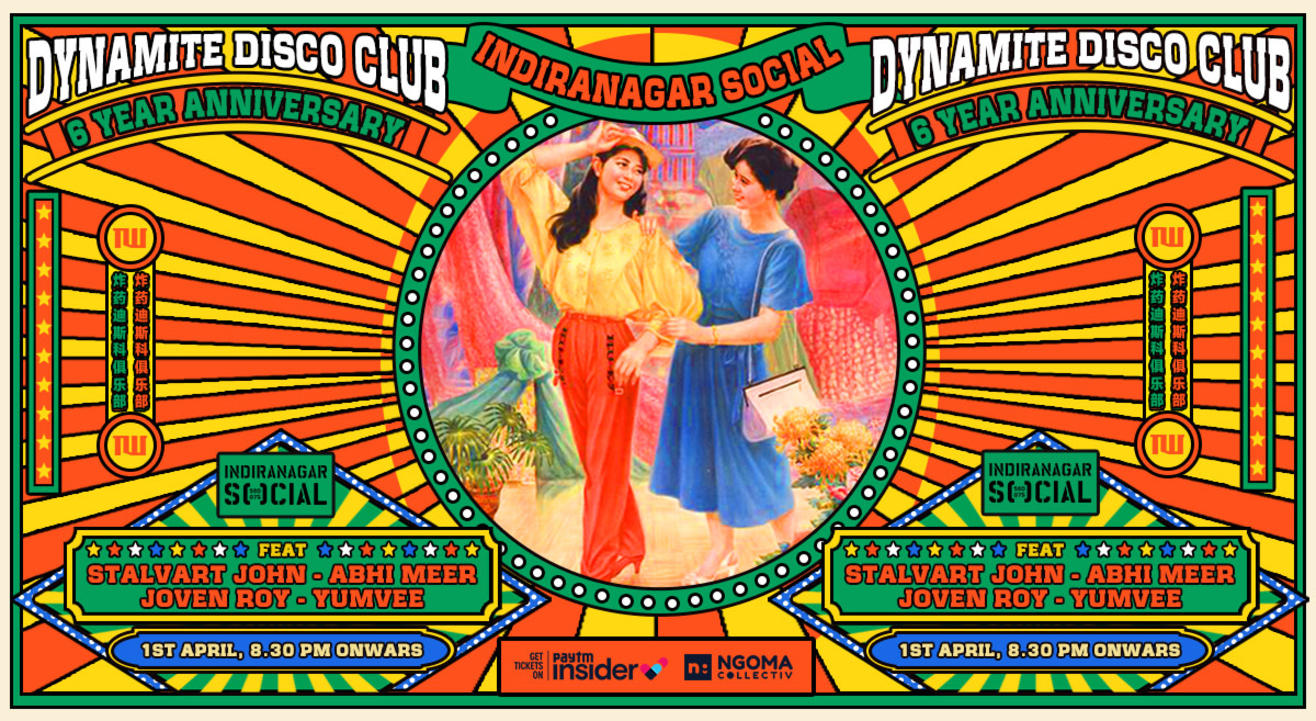 6 Years of Dynamite Disco Club w/ Stalvart John, Abhi Meer, Joven Roy, Yumvee || #Indiranagar Social