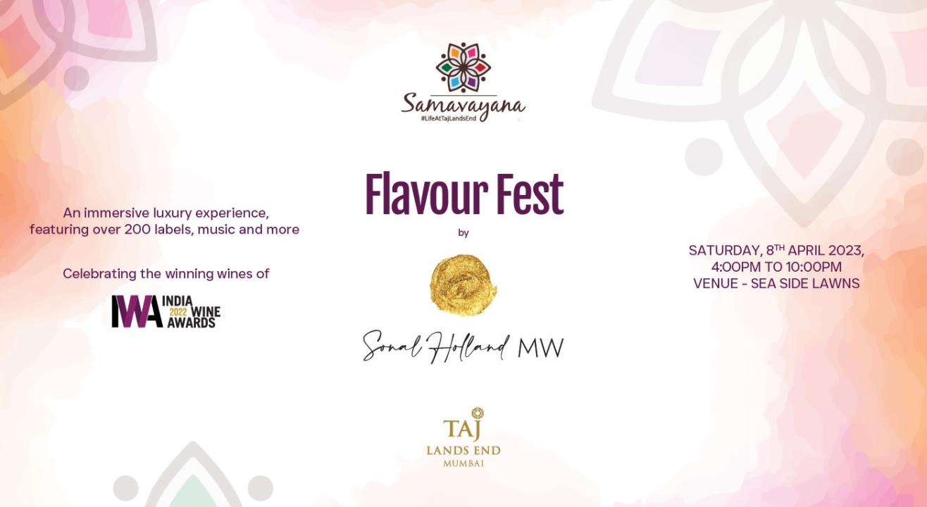 Samavayana by Taj Lands End presents FlavourFest by Sonal Holland MW